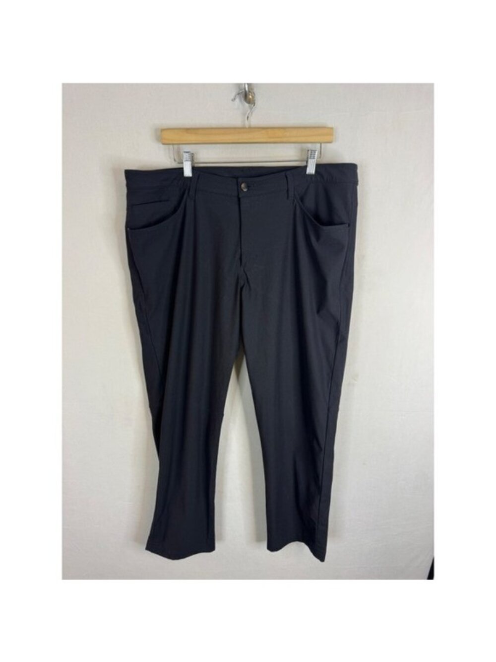 Lululemon Mens ABC Pant Classic-Fit Warpstreme Black 38x30 M5403S